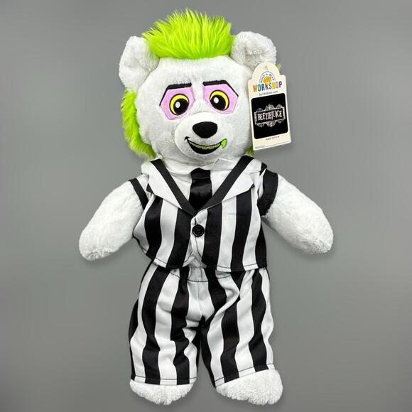Other - Build-A-Bear Workshop Plush Beetlejuice Halloween Collectible Toy NWT